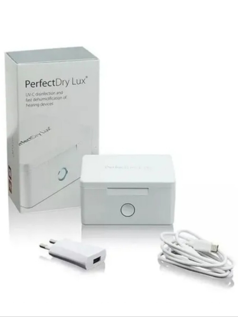 PerfectDry Lux Portable Dehumidifier - White